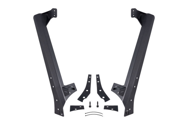 Stage Series Windshield Bracket Kit for 07-18 Jeep JK Wrangler (No Lights) - DD7223P