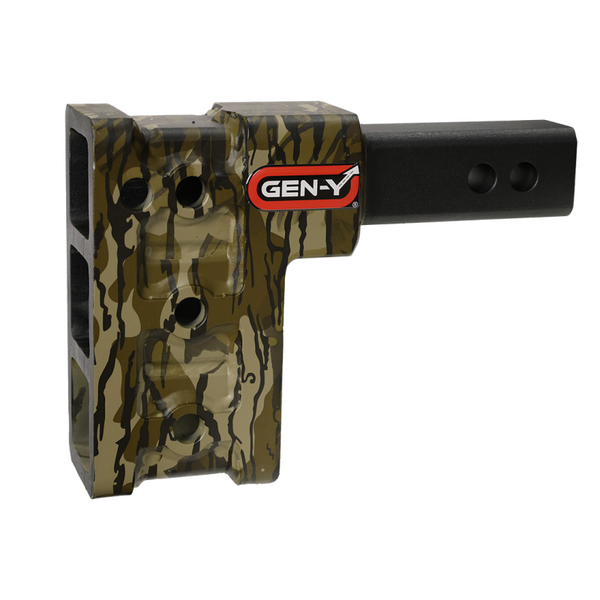 Gen-Y Mega Duty 2in Shank 5in Drop 2K TW 16K (Hitch Only) - Mossy Oak - GH-503-MO