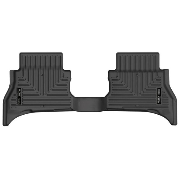 Husky Liners 21-24 Jeep Wrangler UL Rubicon 4xe Hybrid WeatherBeater 2nd Seat Floor Liner - Black - 14081