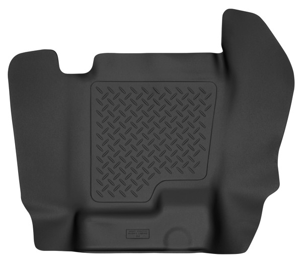 Husky Liners 07-13 GM Silverado/Tahoe/Suburban/Escalade X-Act Contour Black Center Hump Floor Liners - 53131
