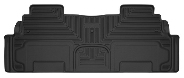 Husky Liners 08-15 Buick Enclave / 07-15 GMC Acadia X-Act Contour Black 2nd Seat Floor Liners - 53241
