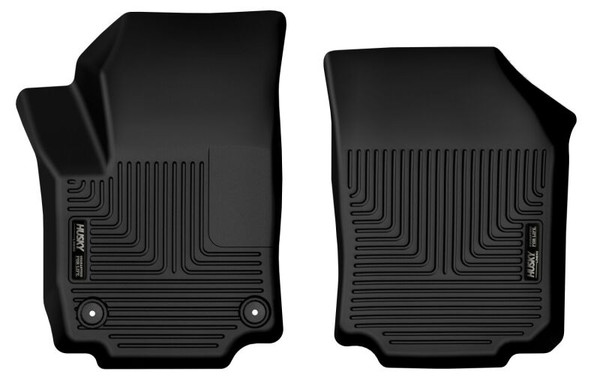 Husky Liners 18-24 Chevrolet Equinox/GMC Terrain X-Act Contour Black Front Floor Liners - 55911
