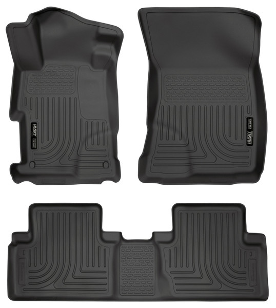 Husky Liners 2012 Honda Civic WeatherBeater Combo Black Floor Liners - 98441
