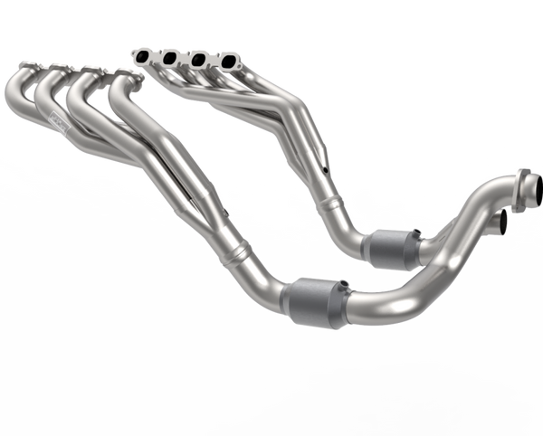 Kooks 20-22 Ford F250 7.3L V8 / Ford F350 7.3L V8 1-7/8in x 3in SS Headers w/ Green Catted Conn - 1400H430