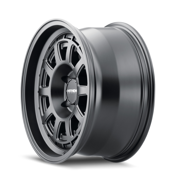 Mayhem 8303 Voyager 15x7 / 5x100 BP / 15mm Offset / 56.1mm Hub Matte Black Wheel - 8303-5744MB