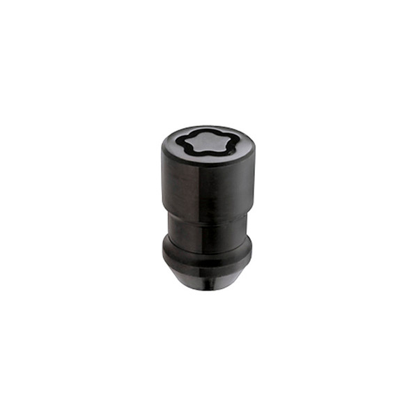 McGard Wheel Lock Nut Set - 4pk. (Cone Seat) 1/2-20 / 3/4 & 13/16 Dual Hex / 1.46in. Length - Black - 24038