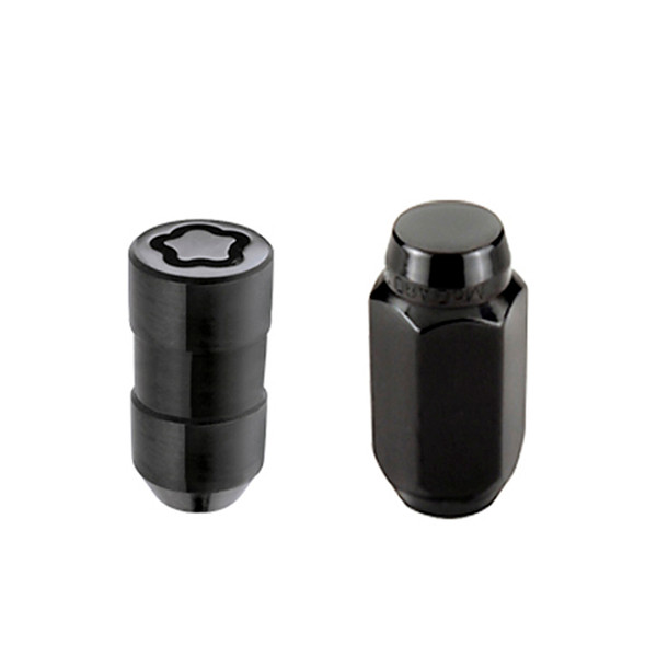 McGard SplineDrive Tuner 23-PC Jeep JL Install Kit w/Locks & Tool (Cone) M14X1.5 / 22m Hex - Black - 84585BK