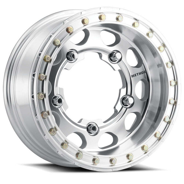 Method MR103 Beadlock 17x9 -12mm Offset 8x6.5 130.81mm CB Raw Machined w/BH-H24125 Wheel - MR10379080312B