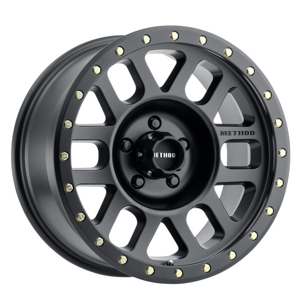 Method MR309 Grid 17x8.5 0mm Offset 5x150 116.5mm CB Matte Black Wheel - MR30978558500