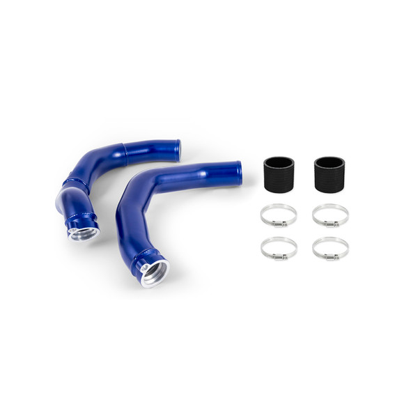 Mishimoto 2015-2020 BMW F80 M3/M4 Intercooler Pipe Kit Frozen Dark Blue ll Metallic - MMICP-F80-15CFDB