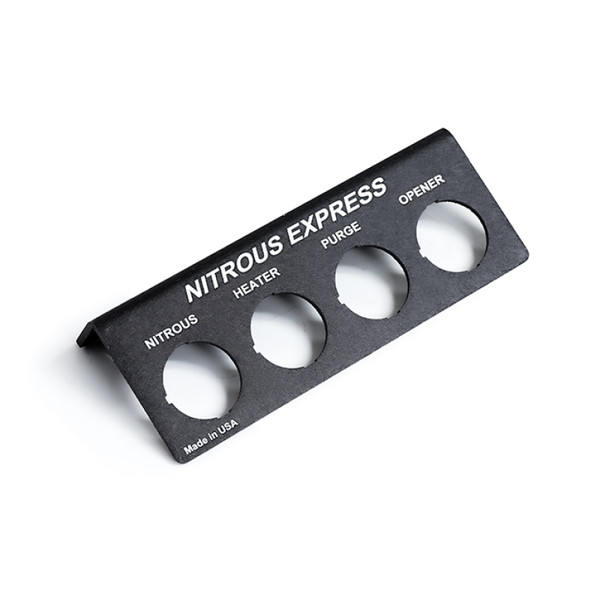 Nitrous Express Switch Panel Universal - Horizontal - 15807