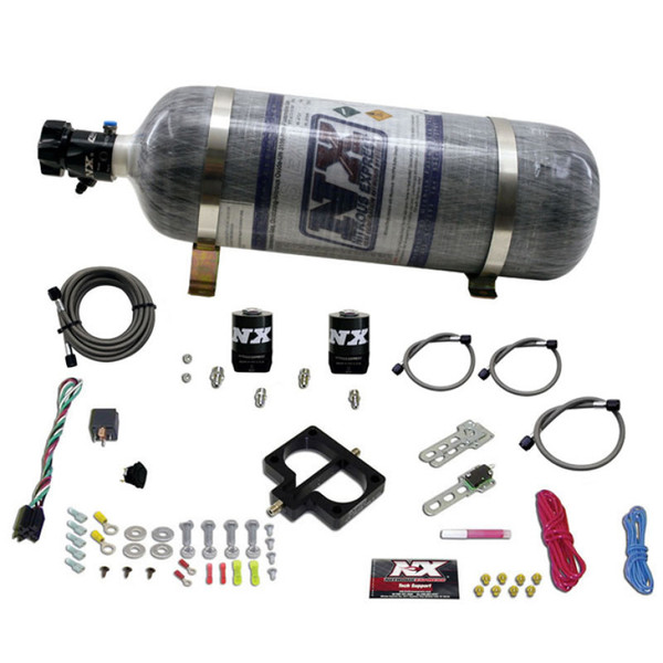 Nitrous Express Dodge TBI (Magnum) Nitrous Plate Kit (Magnum Engine) w/Composite Bottle - 20945-12