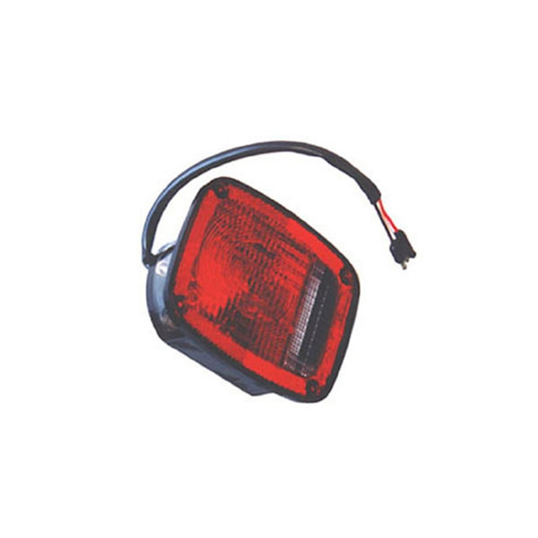 Omix Left Black Tail Lamp 76-80 Jeep CJ Models - 12403.03