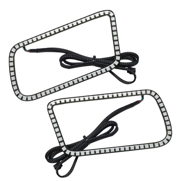 Oracle 09-15 Ram 1500 Sport Surface Mount LED Fog Light Halo Kit - ColorSHIFT - 1184-333