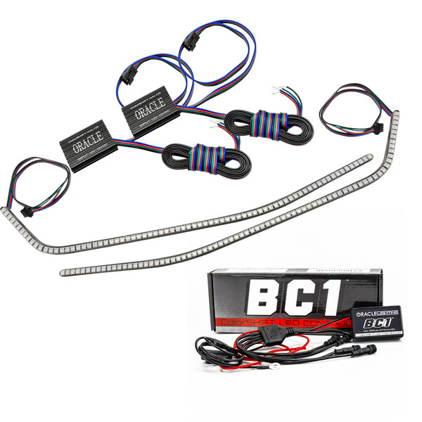 Oracle 16-21 Chevy Camaro Surface Mount DRL Modules - ColorSHIFT w/ BC1 Controller - 1297-335