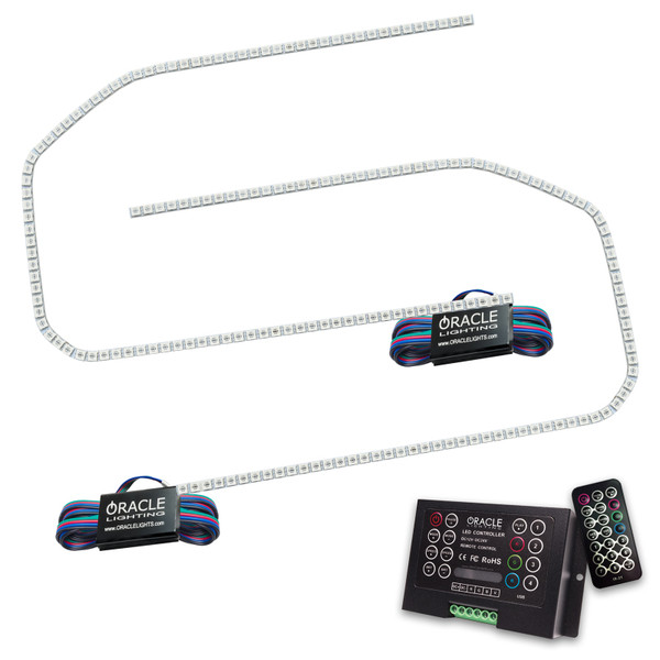 Oracle 16-18 GMC Sierra Headlight DRL Upgrade Kit - ColorSHIFT w/ 2.0 Controller - 1320-333