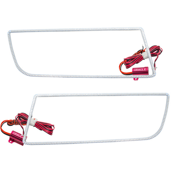 Oracle Chevrolet Camaro Non-RS 14-15 LED Halo Kit Square Style - White - 2255-001