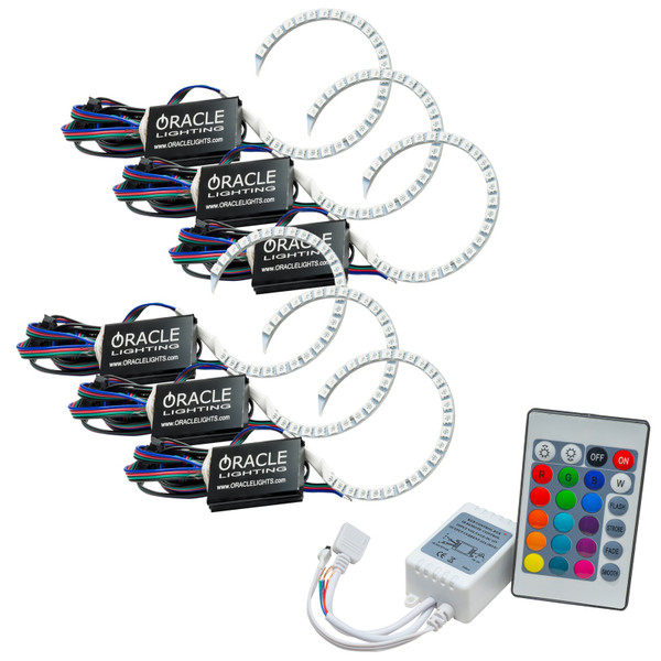 Oracle Mazda 3 04-09 Halo Kit - ColorSHIFT w/ Simple Controller - 2421-504