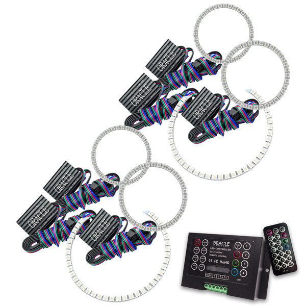 Oracle Scion tC 08-10 Halo Kit - ColorSHIFT w/ 2.0 Controller - 2514-333