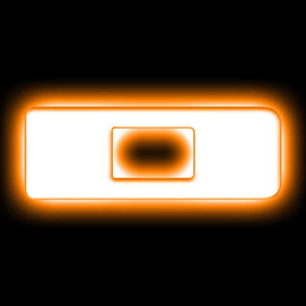 ORACLE Lighting Universal Illuminated LED Letter Badges - Matte Wht Surface Finish - D - 3140-D-005