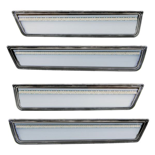 Oracle 08-14 Dodge Challenger Concept Sidemarker Set - Clear - No Paint - 9800-019
