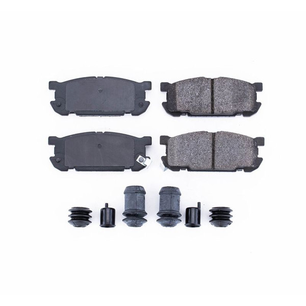 Power Stop 01-05 Mazda Miata Rear Z17 Evolution Ceramic Brake Pads w/Hardware - 17-891