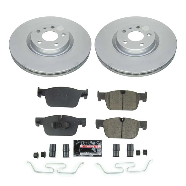 Power Stop 19-21 Volvo S60 Front Z23 Coated Brake Kit - CRK8227 Power Stop 19-21 Volvo S60 Front Z23 Coated Brake Kit - CRK8227
