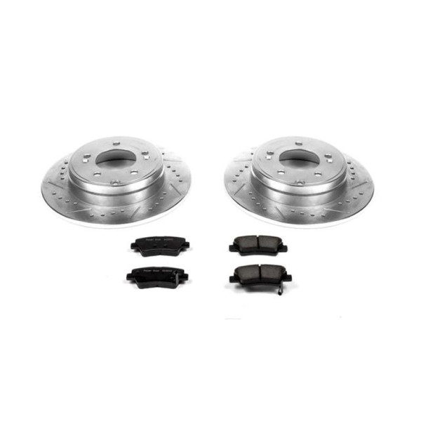 Power Stop 12-17 Hyundai Azera Rear Z23 Evolution Sport Brake Kit - K5381