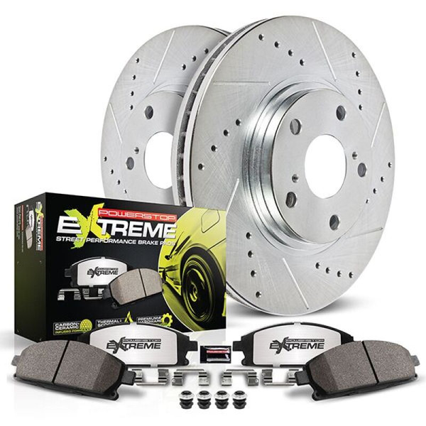 Power Stop 21-23 Ford Mustang Front Z26 Street Brake Kit - K9029-26