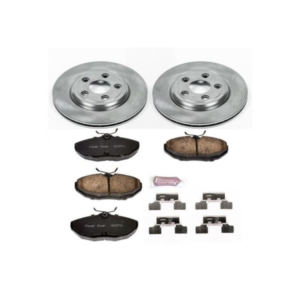 Power Stop 2005 Jaguar Vanden Plas Rear Autospecialty Brake Kit - KOE1361 Power Stop 2005 Jaguar Vanden Plas Rear Autospecialty Brake Kit - KOE1361
