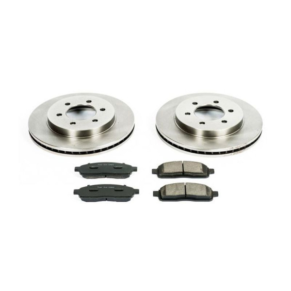 Power Stop 04-08 Ford F-150 Front Autospecialty Brake Kit - KOE1943 Power Stop 04-08 Ford F-150 Front Autospecialty Brake Kit - KOE1943