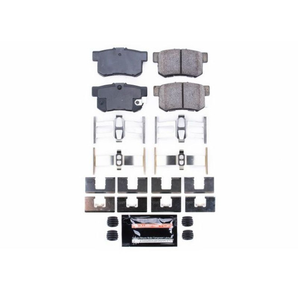 Power Stop 97-99 Acura CL Rear Z23 Evolution Sport Brake Pads w/Hardware - Z23-537