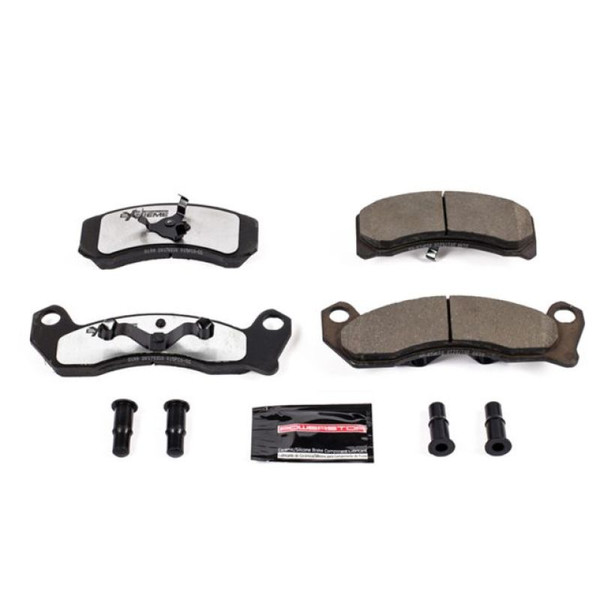 Power Stop 87-89 Ford Country Squire Front Z26 Extreme Street Brake Pads w/Hardware - Z26-199