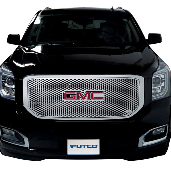 Putco 14-15 GMC Sierra LD (Does not Fit Denali Model) Punch Stainless Steel Grilles - 84194