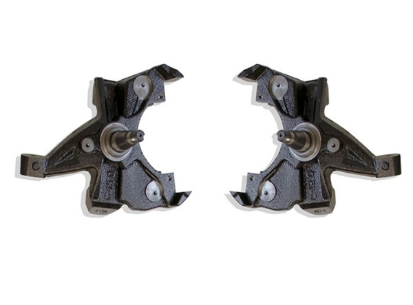 88-98 Chevy C-1500 2in Drop Spindles (with LD Brakes, 1in thick rotors) Pair - 11379301