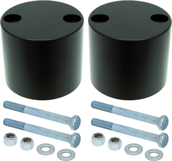 RockJock JK Bump Stop Kit Rear w/ Billet Aluminum Spacers Urethane RockJock Bump Stops Hardware - CE-9807RBSK