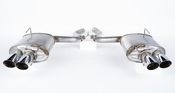 Roush 2015-2017 Ford Mustang 5.0L V8 Quad Tip Active-Ready Exhaust Kit (Requires 421926) - 421921