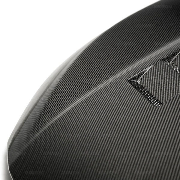 Seibon 17-18 Honda Civic Type-R TS-Style Carbon Fiber Hood - HD17HDCVR-TS