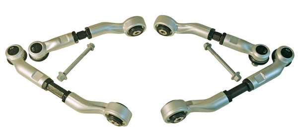 SPC Performance 98-08 Audi A4/S4/RS4 / 98-05 VW Passat Front Adj Upper Racing Control Arm Kit - 81358