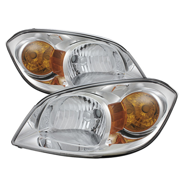 Xtune Chevy Cobalt 05-10 Crystal Headlights Chrome HD-JH-CCOB05-AM-C - 5079787