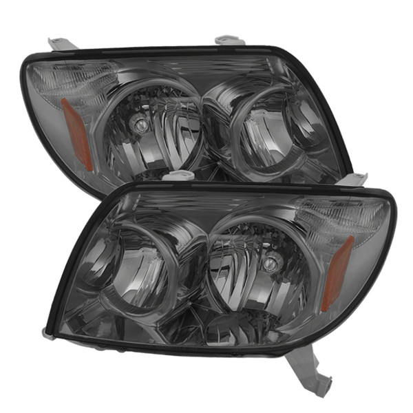 Xtune Toyota 4Runner 03-05 Crystal Headlights Smoke HD-JH-T4R03-AM-SM - 9023569