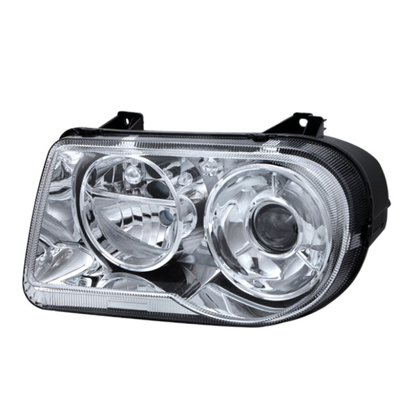 Xtune Chrysler 300C w/ Halogen Projection Style Only 05-10 Headlights Left HD-JH-C300C-OEM-L - 9026607