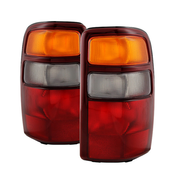 Xtune GMC Yukon 00-03 Tail Lights w/Out Black Rim OEM ALT-JH-CSUB00-OE-RAC - 9028793
