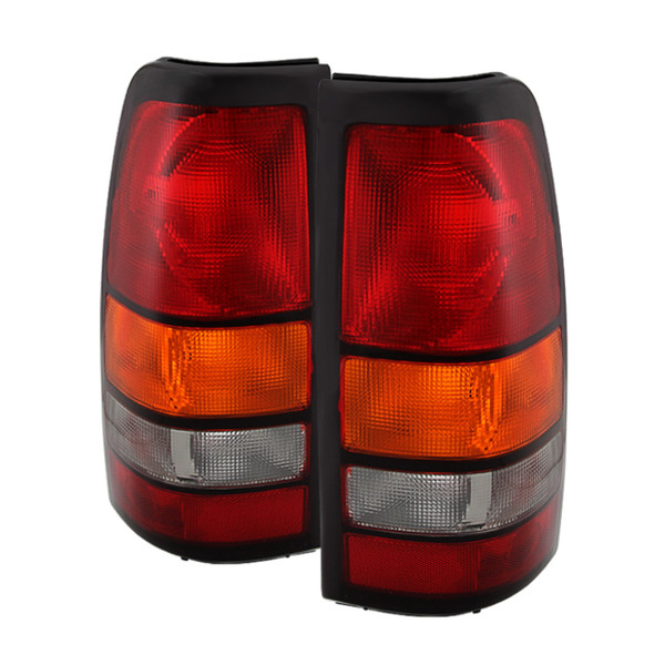 Xtune GMC Sierra 1500 2500 3500 Fleetside 04-06 Tail Lights OEM ALT-JH-GS04-OE-RAC - 9028915