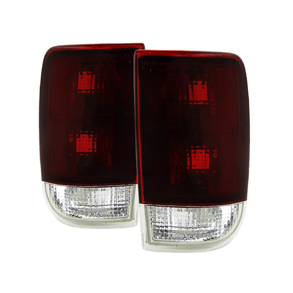 Xtune Chevy Blazer 95-05 OE Style Tail Lights Red Smoked ALT-JH-CB95-OE-RSM - 9030529