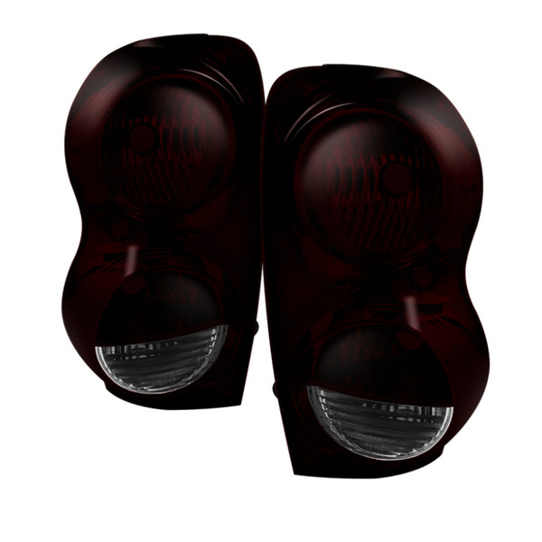 Xtune Dodge Durango 2004-2009 OEM Style Tail Lights -Red Smoked ALT-JH-DDU04-OE-RSM - 9031960