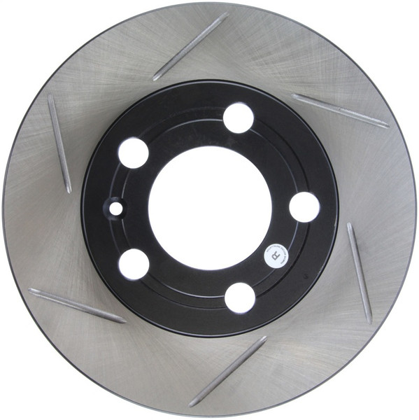 StopTech Power Slot 3/99-06 Audi TT (except Quattro) / 12/98-10 VW Golf Left Rear Slotted Rotor - 126.33057SL