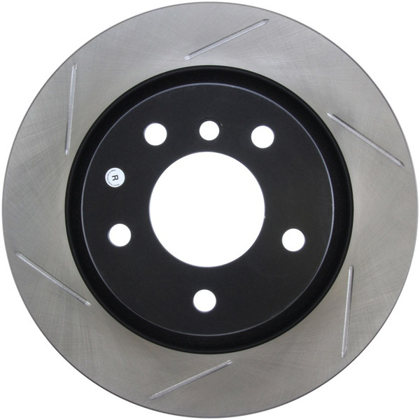 StopTech Power Slot 00 BMW 323 Series / 01-07 325 Series / 99-00 328 Series Rear Left Slotted Rotor - 126.34049SL