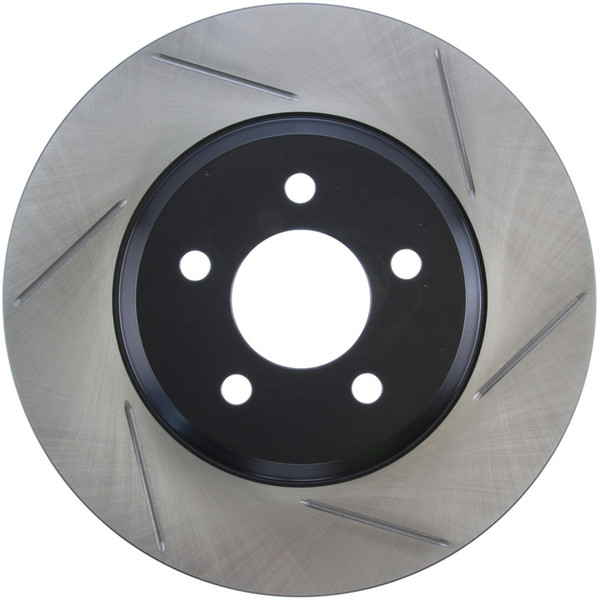 StopTech Power Slot 05-10 Mustang GT V8-4.6L Front Left Slotted Rotor - 126.61086SL