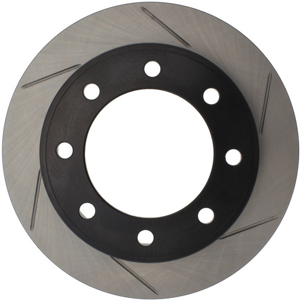 StopTech Power Slot 00-05 Ford Excursion / 01-04 F250 4WD Front Left Slotted Rotor - 126.65086SL